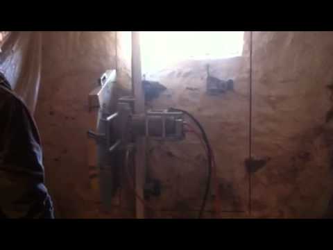Installing egress window in stone foundation Installing egress window in stone foundation