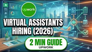 Virtual Assistants Hiring – Upwork 2026 2 Min Guide