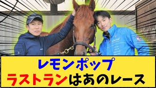 【競馬】「【引退】レモンポップ ラストランはあのレースに」に対する反応【反応集】