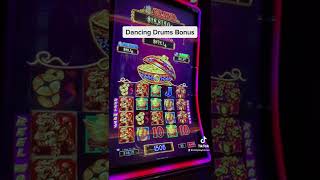 Dancing Drums Bonus Free Spins 88 cent bet #slots #dancingdrums #gambling #lowbetting