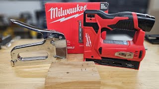 Really? Another Milwaukee Review? Spoiler...It's Just a Stapler