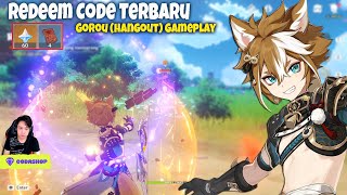 Buruan Redeem Code Terbaru - Gorou Gameplay (Hangout Event) Genshin Impact