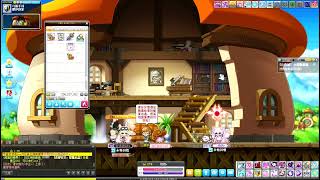 MapleStory V250 公會城丟擲無限交易物品會直接消失