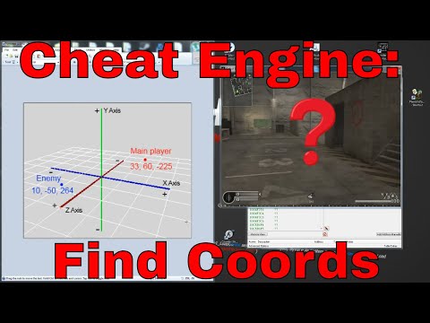 Cheat Engine Find coordinates XYZ TUTORIAL HD Cheat Engine Find coordinates XYZ TUTORIAL HD