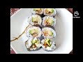 eel sushi roll 美食做法（十四）鳗鱼寿司卷