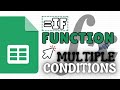 Use IF Function with Multiple Conditions in Google Sheets (AND Function)