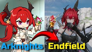 Arknights Operators In Endfield Comparison