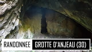 RANDONNÉE | GROTTE D'ANJEAU (30) - ON ESCALADE DES PAROIS LISSES - C'EST IMMENSE !