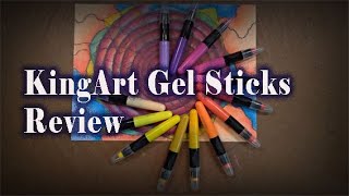 KingArt Gel Sticks Review