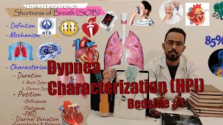 Dyspnea Characterization || HPI || History Taking || Bedside #1