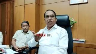 Press Conference | Minister Subhash Shirodkar | On Mhadei | Live | Prudent | 080125