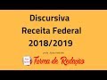 Discursiva da Receita Federal 2018/2019