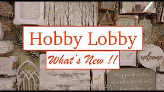 HOBBY LOBBY !!  SHOPPING !!