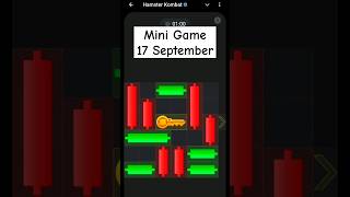 Hamster Kombat Mini Game Today 17 September | Mini Game Hamster Kombat | Hamster Mini Game 17th Sep