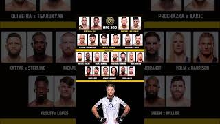 UFC 300 PICKS - JARNO ERRENS