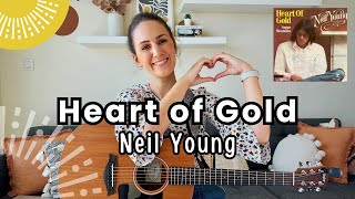 Heart of Gold - Neil Young [ Guitar Lesson Tutorial] Picking and Strumming