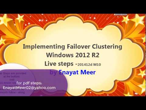 Windows Server FailOver Clustering – Step-by-Step Explanation