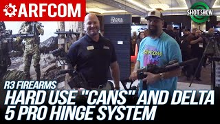 Daniel Defense | R3 series, Heavy Use Cans, Delta 5 Hinge System | SHOTShow 2023