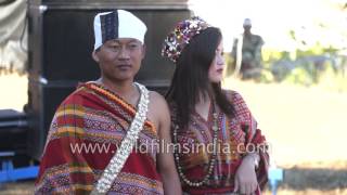 Folk dance by Lai tribe of Mizoram