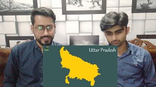 Pakistani Reaction To | Top 10 Amazing facts about Uttar Pradesh | Food and Travel | REACTION
