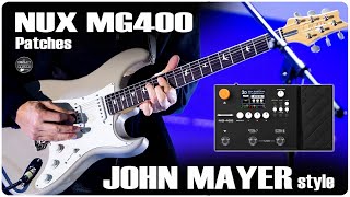 Nux MG 400 John Mayer Inspired Guitar Tones Clean and Overdrive