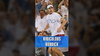 Roddick wins RIDICULOUS rally! 👀