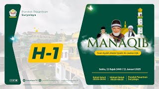 H-1 Manaqib Bulan Rajab 1446 H.