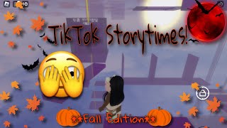 Spooky 👻 TikTok Storytimes + Obby Playing | Roblox | Peachyprincess