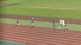 2019 09 23 27大戦 対校男子 4×400ｍR 予選 堀江－尾﨑－安永－田邊