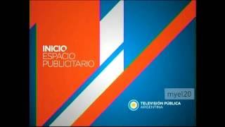 Televisión Pública Argentina - Inicio y Fin Espacio Publicitario (Tarde) - 2016