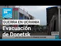 Ucrania: Zelenski instó a evacuar la región de Donetsk ante intensos bombardeos • FRANCE 24