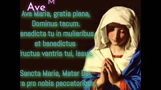 Ave Maria  🌷Hail Mary In Latin🌷 🙏మంగళవార్త జపము🙏