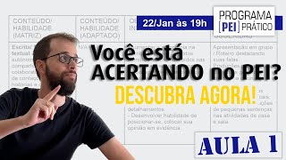 Aula 1 - Descubra os 13 erros mais comuns ao elaborar um PEI (e como evitá-los!)