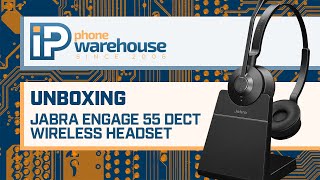 Jabra Engage 55 DECT Wireless Headset UNBOXING | IP Phone Warehouse