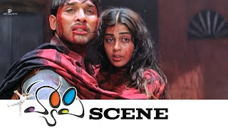 Manoj Bajpayee Saves Allu Arjun & Genelia | Happy Movie Scenes | Karnakaran | Geetha Arts