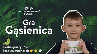 Gra Gąsienica z Kartami Grabowskiego Ułamki