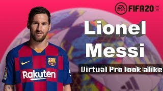 Lionel Messi - Fifa 20 Pro Clubs look alike