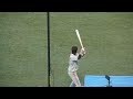 2012.8.23 巨人×ヤクルト　素振りする坂本勇人