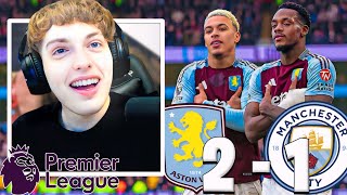 DAVOO XENEIZE REACCIONA Y OPINA DE ASTON VILLA 2 MANCHESTER CITY 1 | EL MANCHESTER CITY DESCENDERA