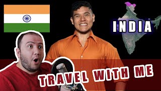 FIRST TIME REACTING TO INDIA - TRAVEL WITH ME - TEACHER PAUL REACTS