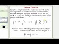 Evaluate a Line Integral of F*dr Around a Circle with Green's Theorem