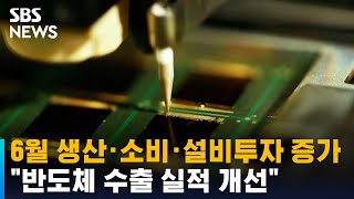 6월 생산·소비·설비투자 두 달째 증가…\