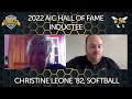 Christine (Leone) Divine '82 | AIC Yellow Jacket Experience | 2022 Hall of Fame Series