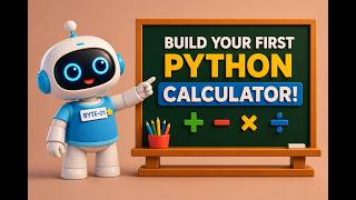 We Built a REAL Python Calculator! 🤖 (Beginner Final Project)