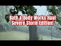 Bath & Body Works Haul Severe Storm Edition