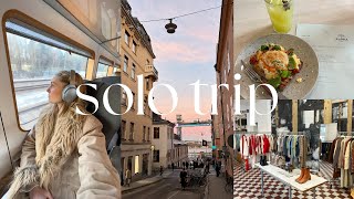 my first ever solo trip | let's go to stockholm