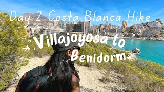 Villajoyosa to Benidorm 15km Hike🇪🇸Exploring Spain’s Stunning Costa Blanca