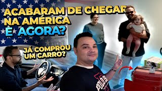 FAMÍLIA ACABA DE CHEGAR NOS EUA COM TUDO PRONTO!