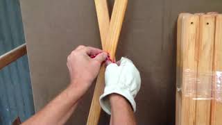 How to knot a Yurt Lattice