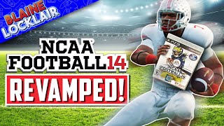 NCAA Football 14 Revamped PS3 COMPLETE Setup Guide